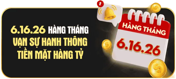 Các chương trình khuyến mãi theo sự kiện 123b cổng game chính thức