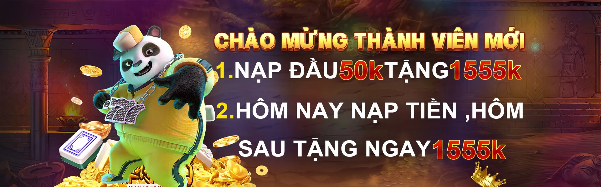 Banner ưu đãi hoàn trả nạp tiền 123b cổng game chính thức